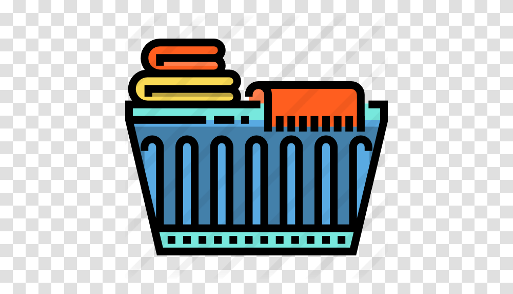Laundry Basket, Logo, Word Transparent Png
