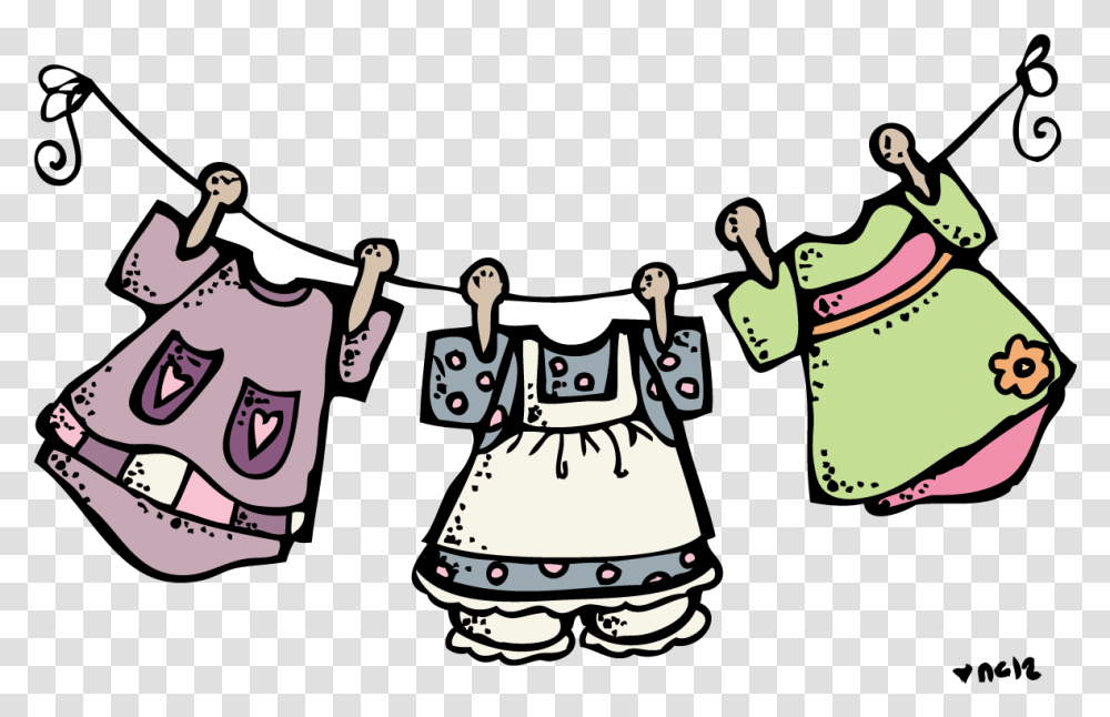 Laundry Clipart Clothes Line Melonheadz Baby, Clothing, Apparel, Label, Text Transparent Png