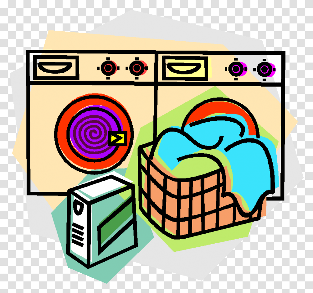 Laundry Clipart Laundry Clip Art, Washer, Appliance Transparent Png