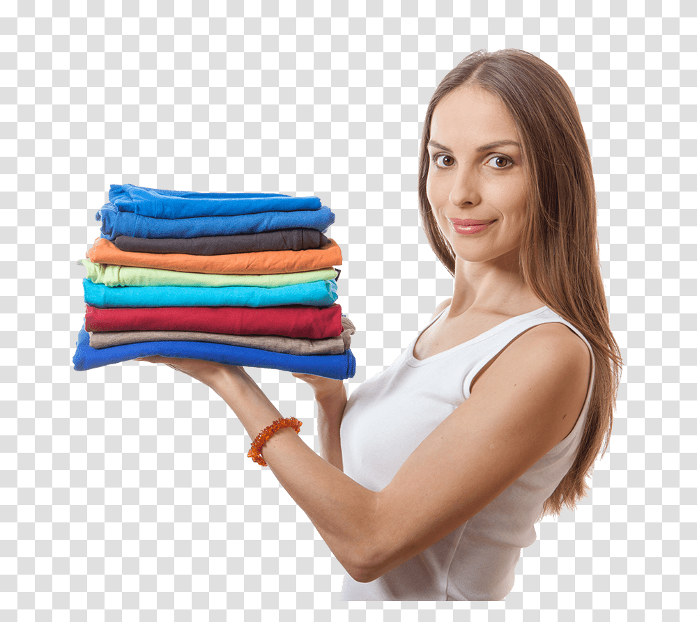 Laundry Images In, Person, Arm, Female Transparent Png