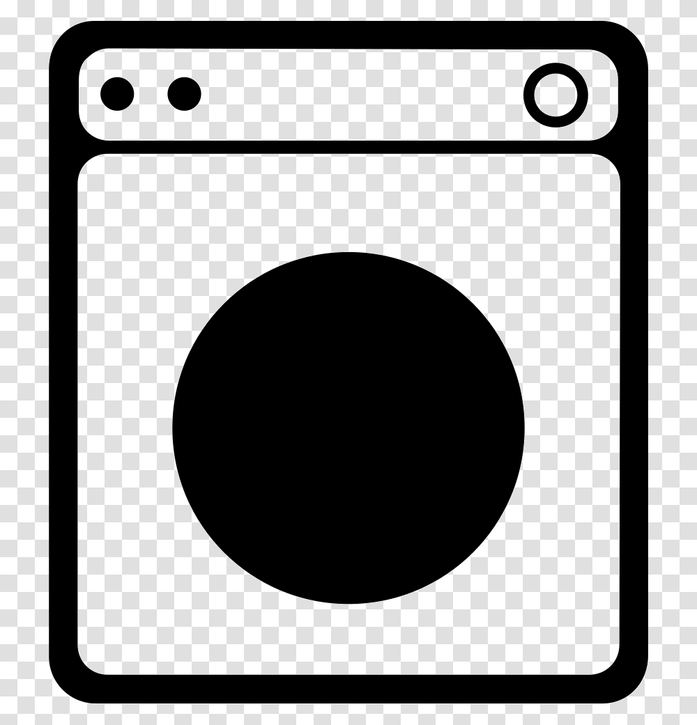 Laundry Machine Icon Free Download, Appliance, Electronics, Washer, Oven Transparent Png