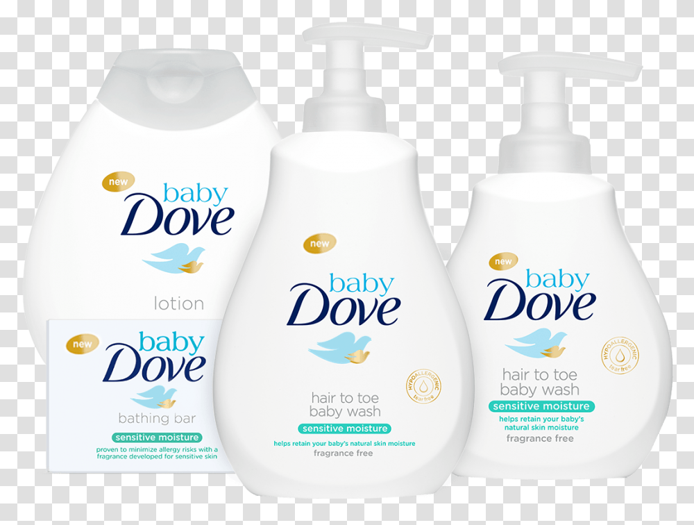 Laundry Soap Clipart Dove Baby Bath, Bottle, Shampoo, Lotion Transparent Png