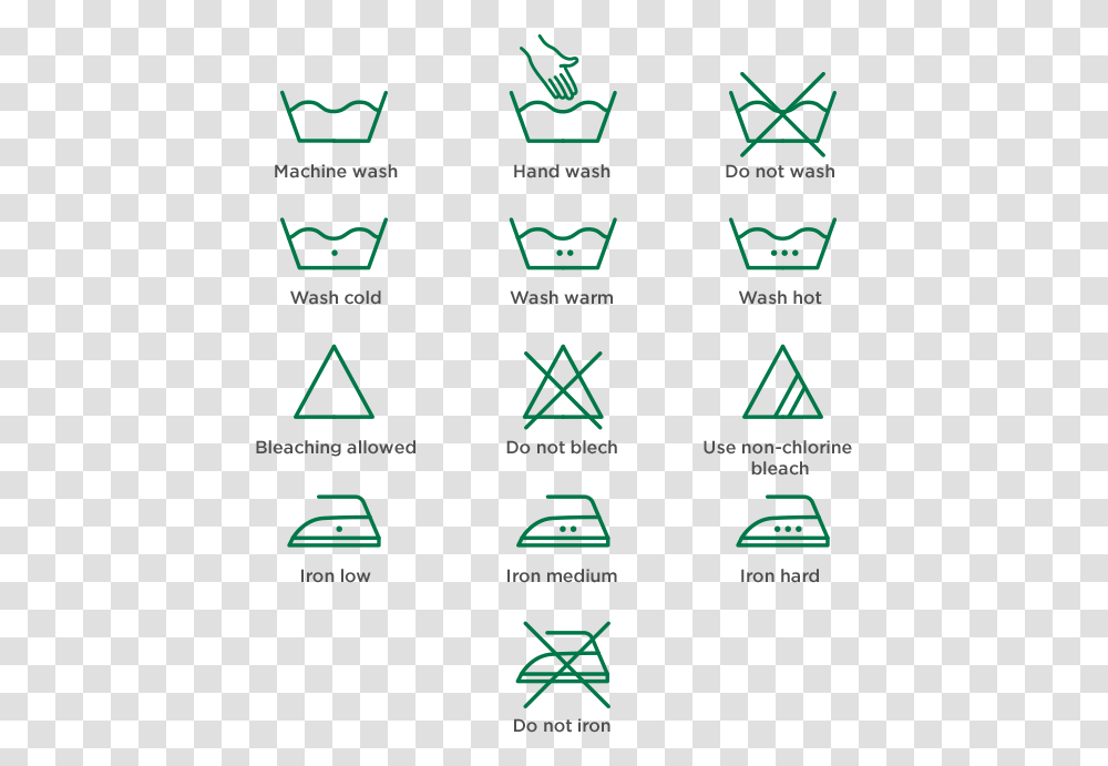 Laundry Step By Step, Alphabet, Triangle Transparent Png