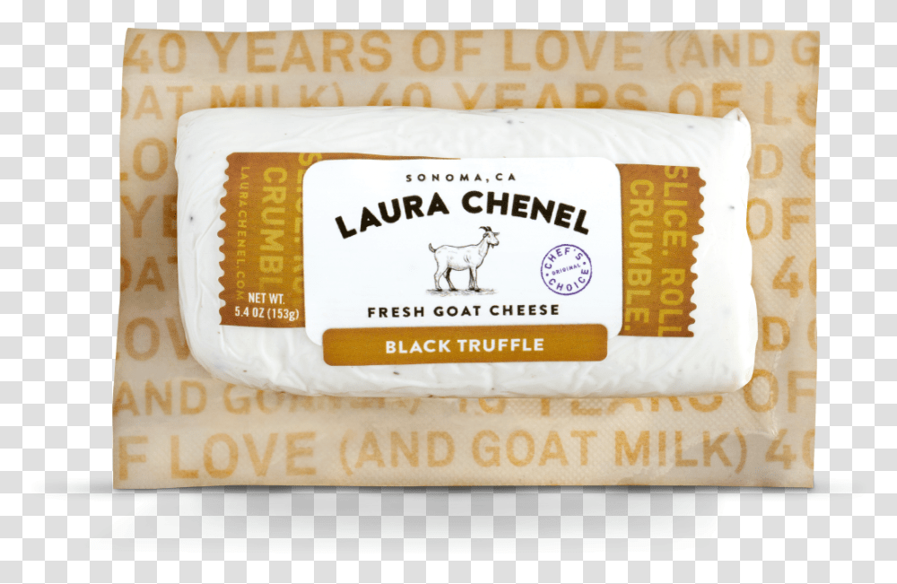 Laura Chenel Black Truffle Goat Cheese, Pillow, Cushion, Food, Box Transparent Png