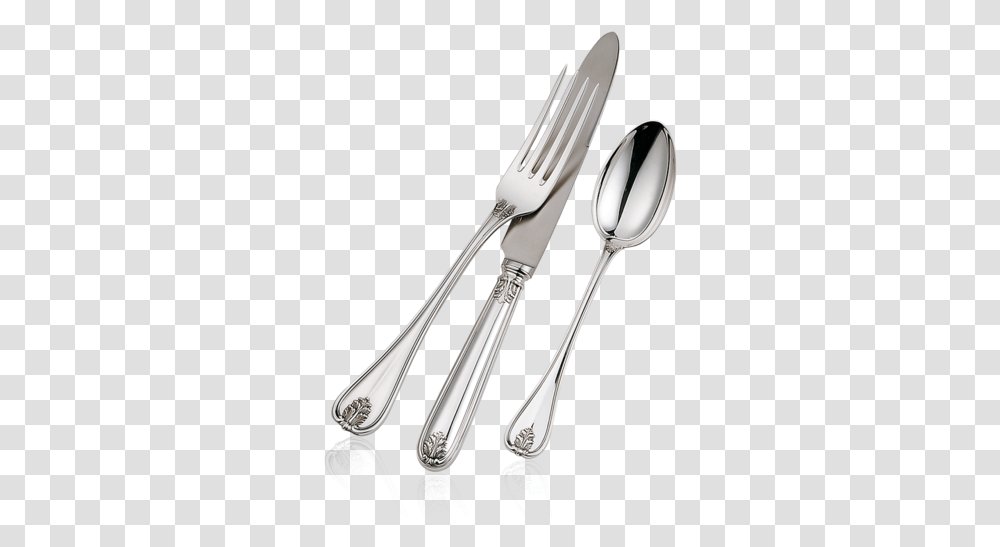 Laura Place Setting Posate Argento Buccellati, Cutlery, Fork, Spoon Transparent Png
