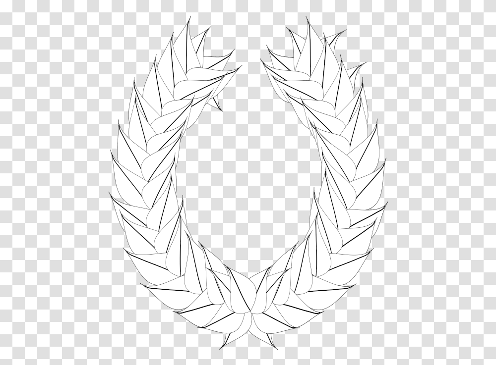 Laurel Leaves Illustration, Emblem, Person, Human Transparent Png