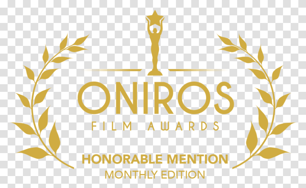 Laurel Wreath Film Silhouette Oniros Film Awards Svg, Poster, Advertisement, Label Transparent Png