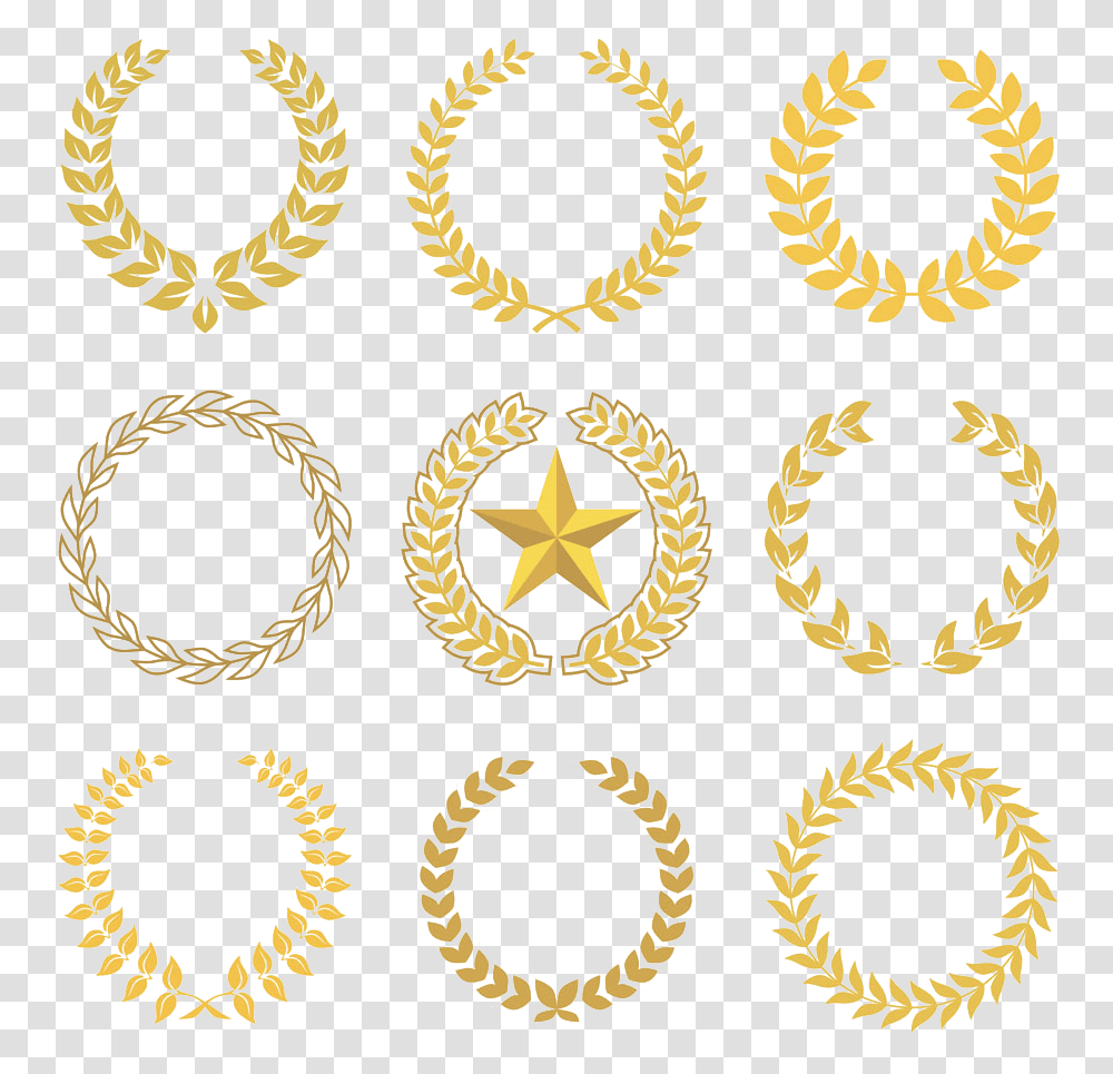 Laurel Wreath Vector, Label, Rug Transparent Png