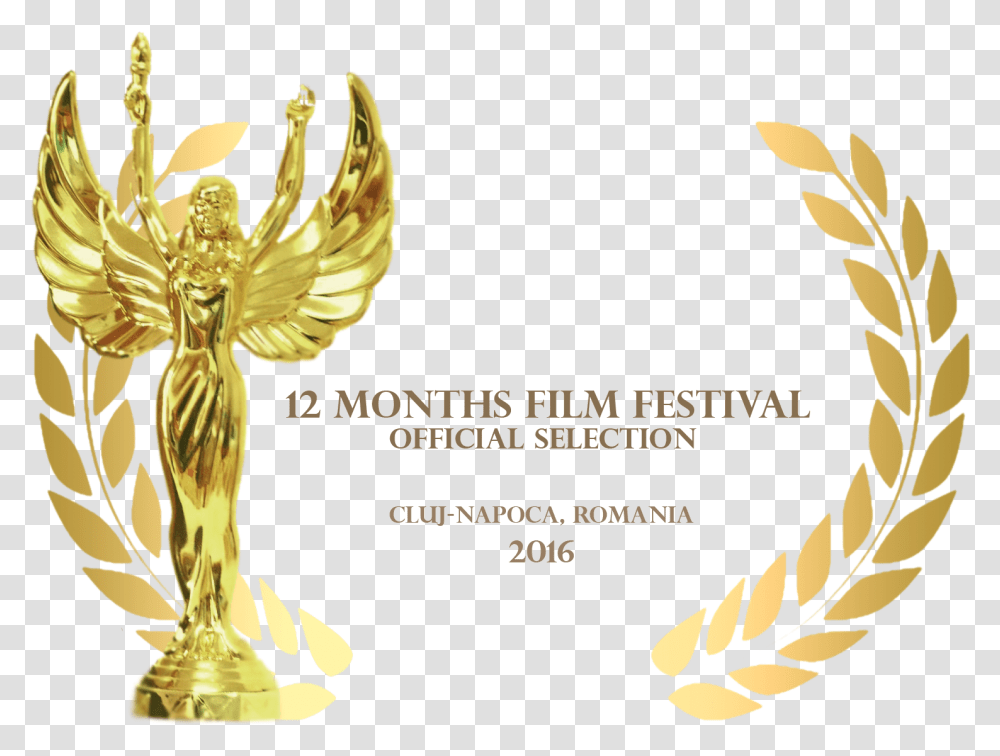 Laurels 12 Months Film Festival Audience Award, Trophy Transparent Png