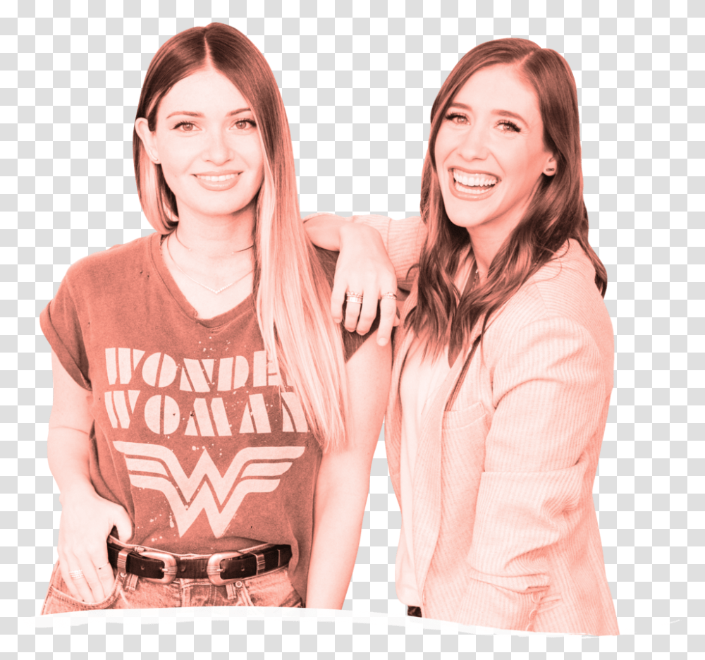 Lauren And Molly Friendship, Person, Female, Sleeve Transparent Png