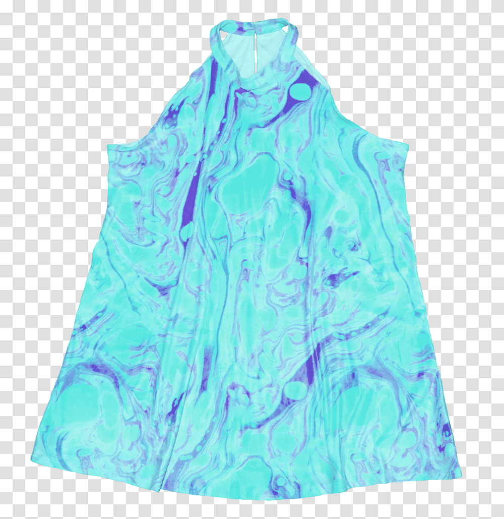 Lava Lamp Dress In Rip Tide Blouse, Apparel, Scarf, Fashion Transparent Png