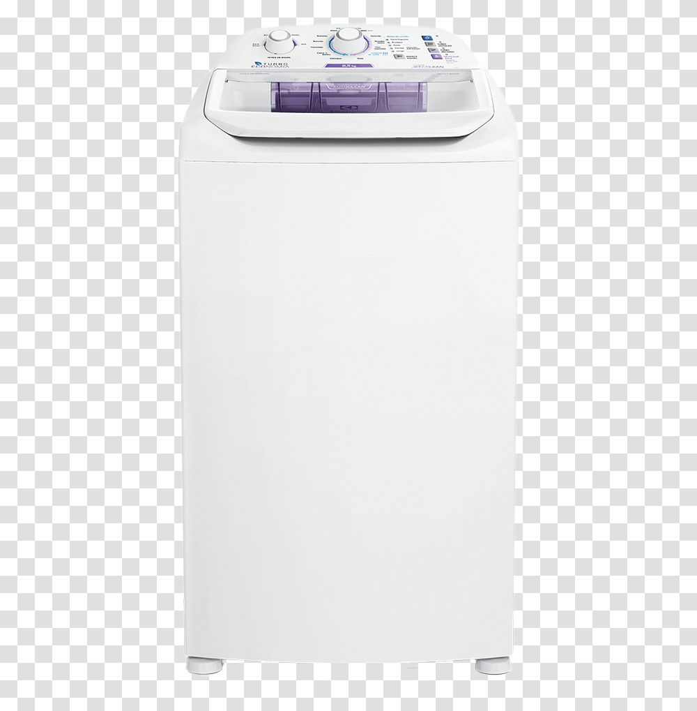 Lavadora Electrolux Turbo Economia Capacidade 85kg Washing Machine, White Board, Appliance, Screen, Electronics Transparent Png