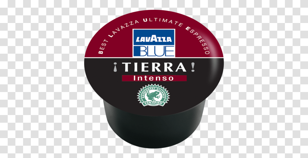 Lavazza Blue Tierra Espresso Capsule Lavazza Blue Espresso Tierra, Label, Beer, Alcohol Transparent Png