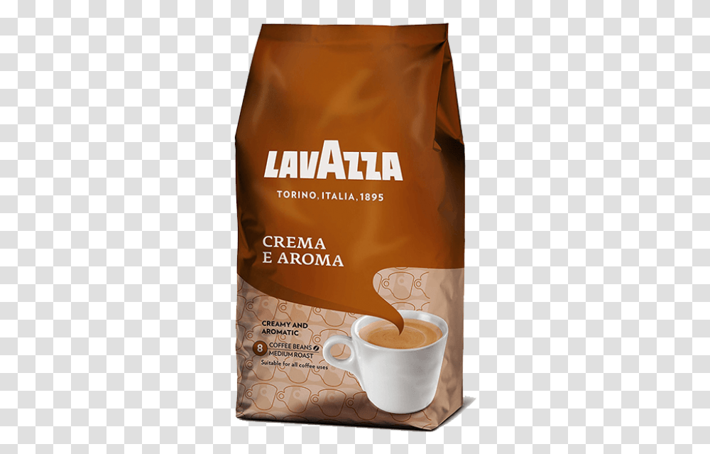 Lavazza Crema E Aroma Coffee Beans Espresso, Coffee Cup, Beverage, Drink, Food Transparent Png