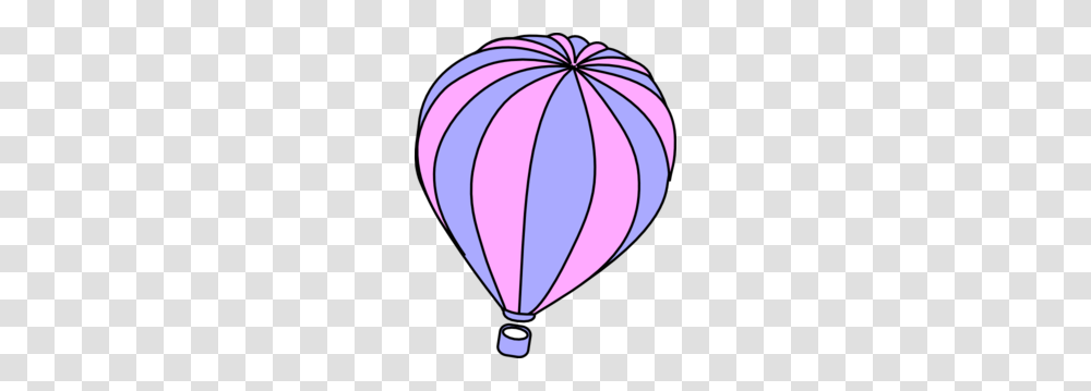 Lavender And Pink Hot Air Balloon Clip Art, Aircraft, Vehicle, Transportation, Diamond Transparent Png