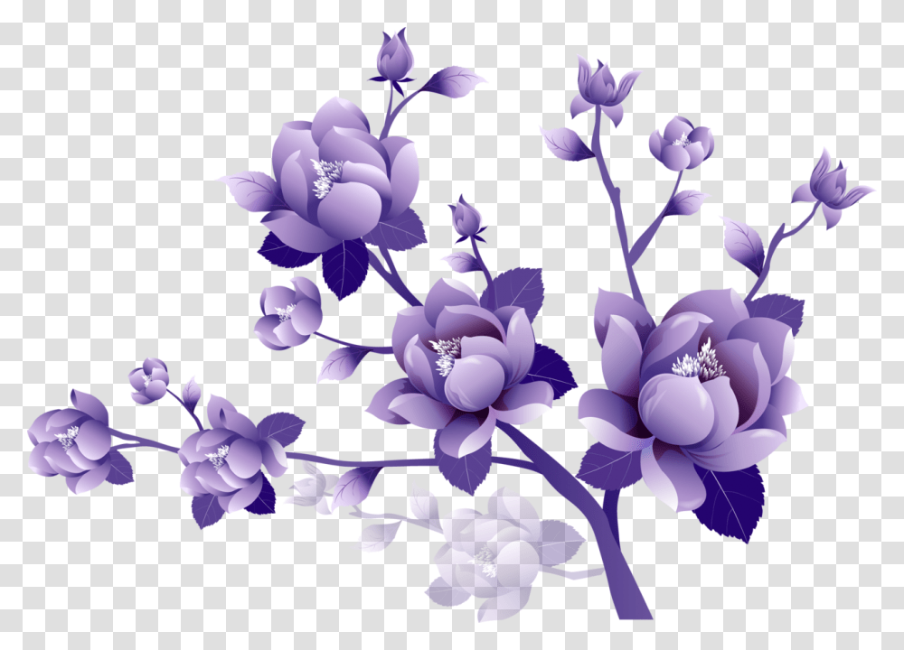 Lavender Clipart Clear Background Background Purple Flowers, Plant, Graphics, Blossom, Floral Design Transparent Png