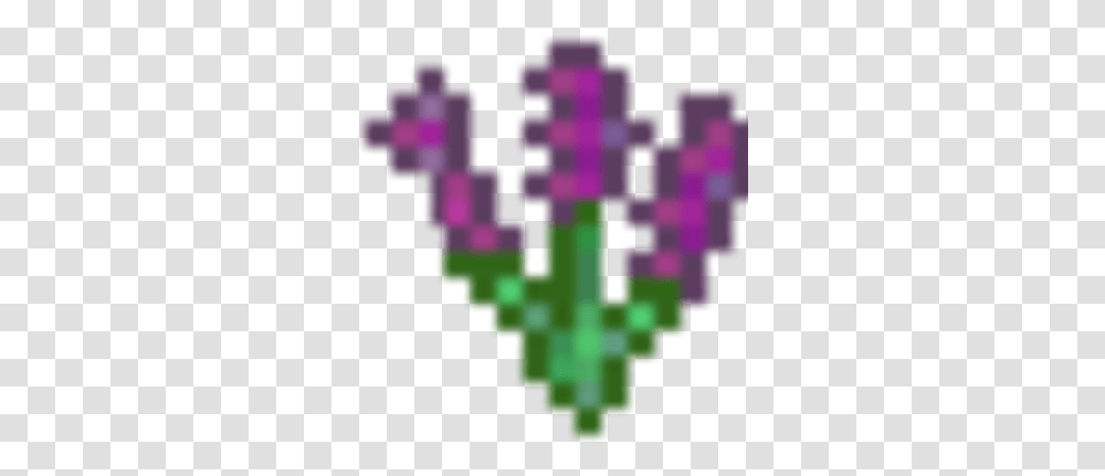 Lavender Cross, Symbol, Minecraft, Purple, Plant Transparent Png