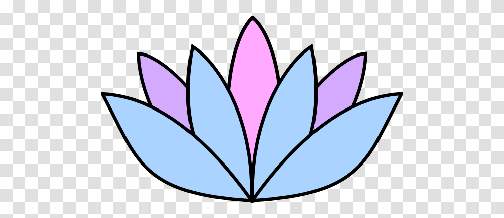 Lavender Flower Clip Art Easy Draw Lotus Flower 600x371 Lotus Flower Clip Art, Plant, Blossom, Purple, Petal Transparent Png