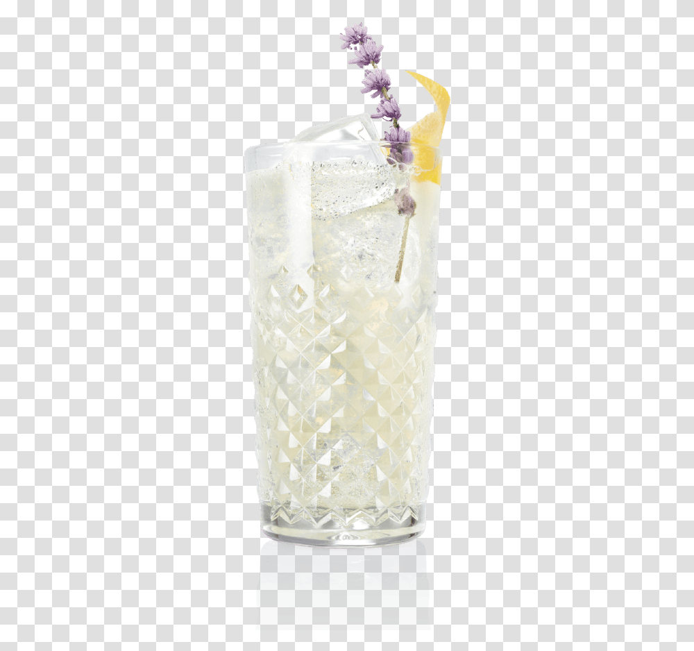 Lavender Gin Fizz Classic Cocktail, Crystal, Glass, Wedding Cake, Dessert Transparent Png