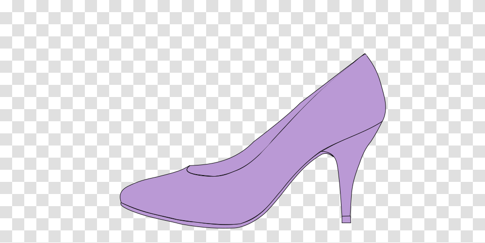 Lavender Slipper Shoe Clip Art, Apparel, Footwear, High Heel Transparent Png