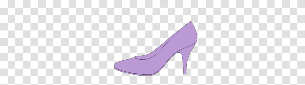 Lavender Slipper Shoe Clip Art, Apparel, Footwear, High Heel Transparent Png