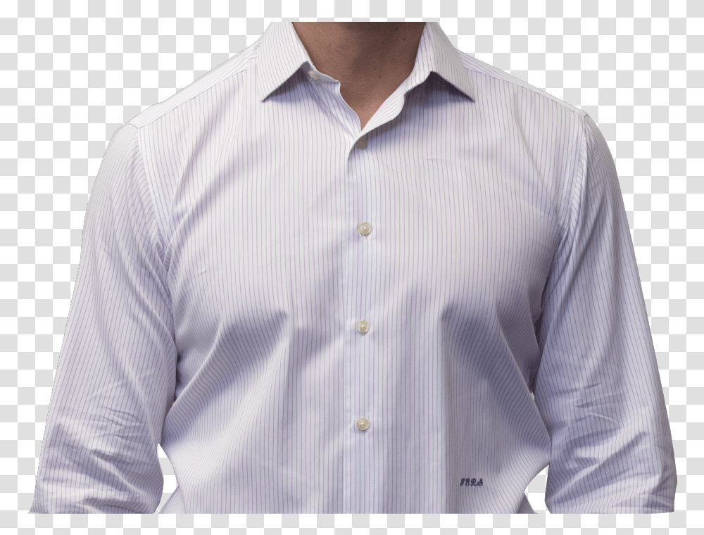 Lavender Stripe Shirt 140s 2 Ply Cotton Dress Shirt, Apparel Transparent Png