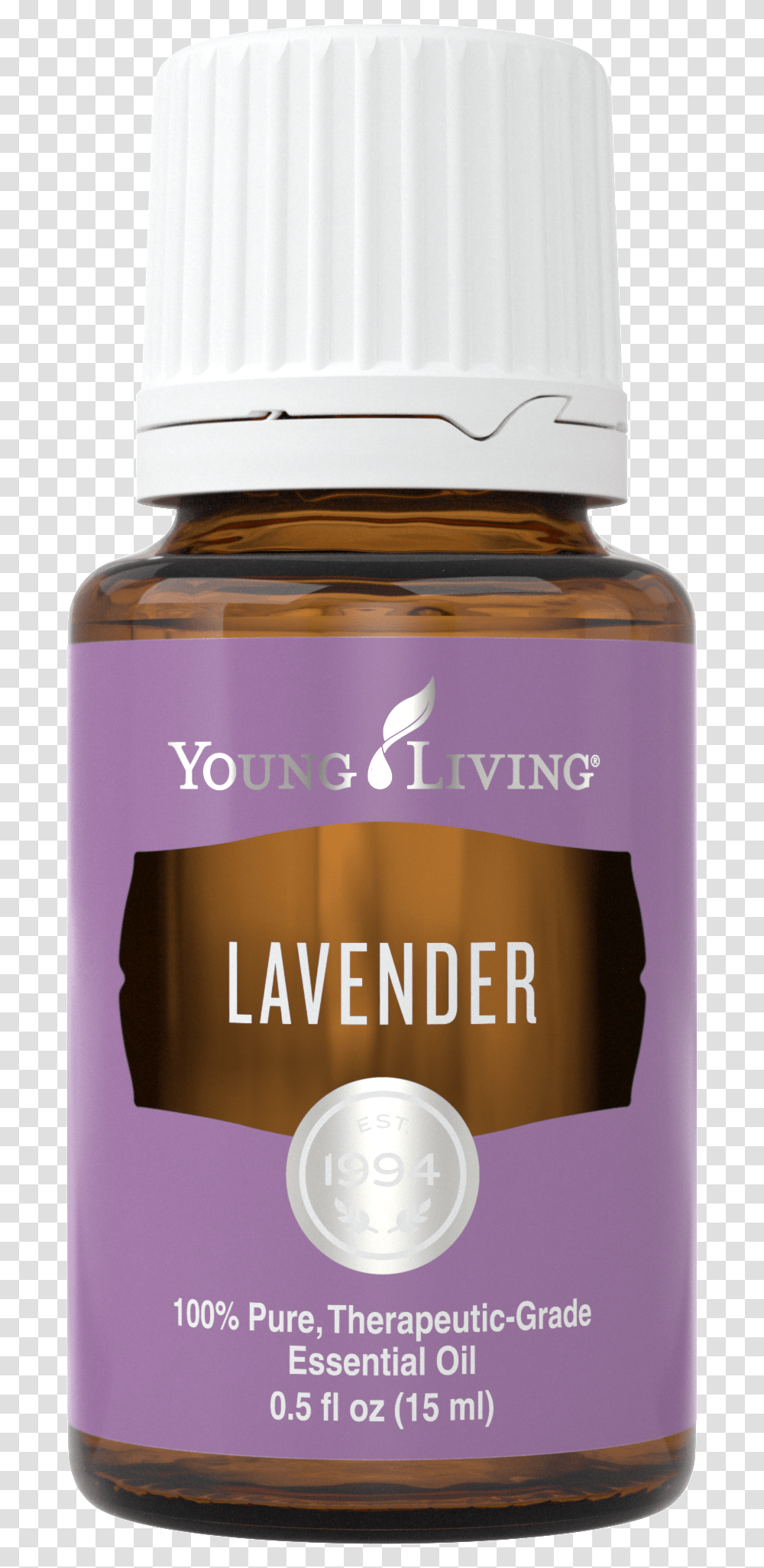 Lavender Young Living Lavender Essential Oil, Plant, Bottle, Beer, Alcohol Transparent Png