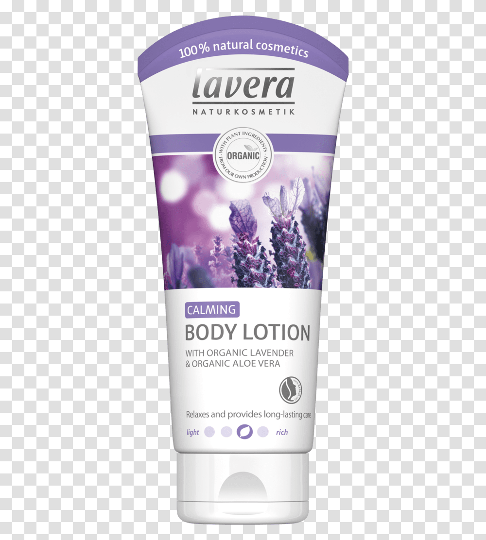 Lavera Q10 Firming Body Cream, Plant, Lavender, Bottle, Flower Transparent Png