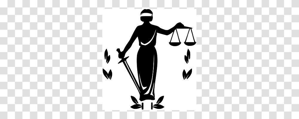 Law Stencil, Person, Human, Silhouette Transparent Png