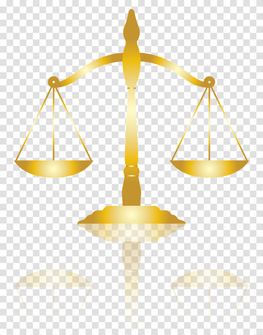 Law Scale, Lamp, Gold Transparent Png