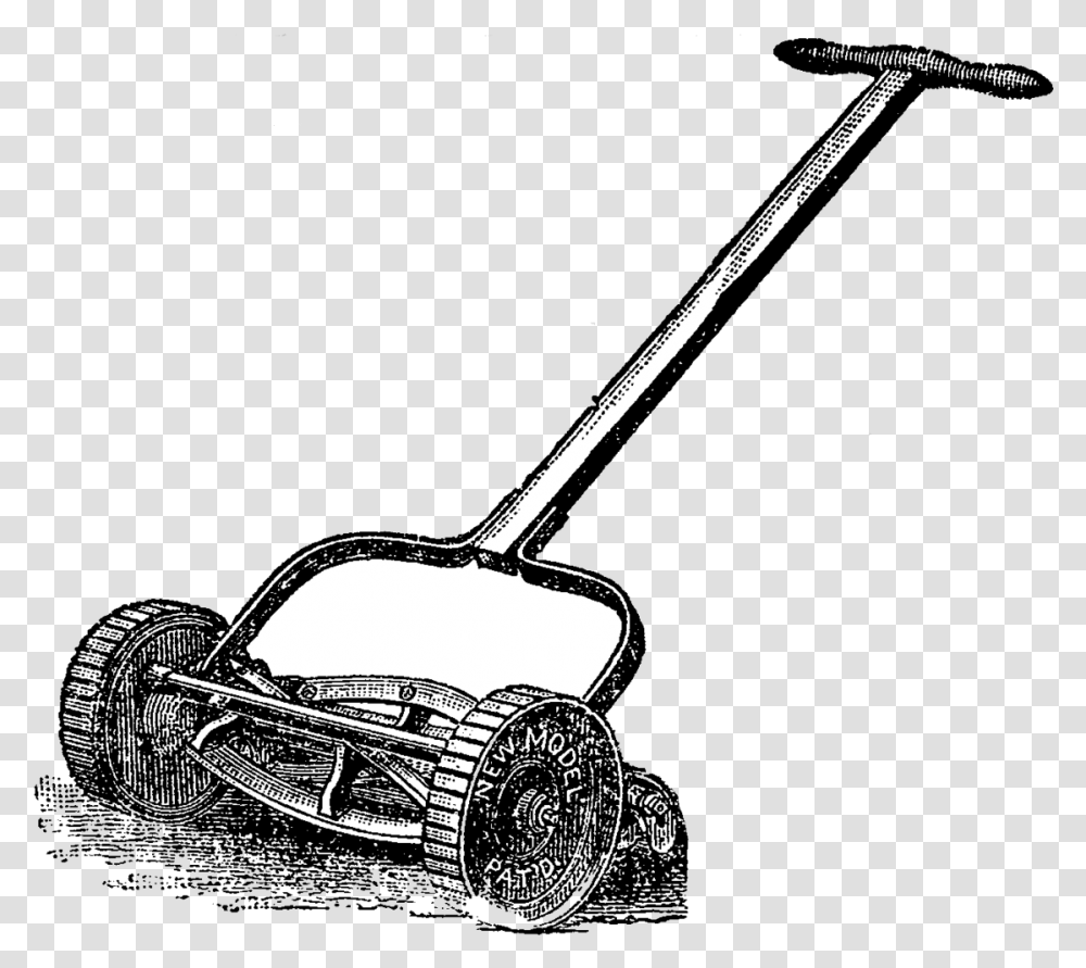 Lawn Mower Clip Art First Lawn Mower, Tool Transparent Png