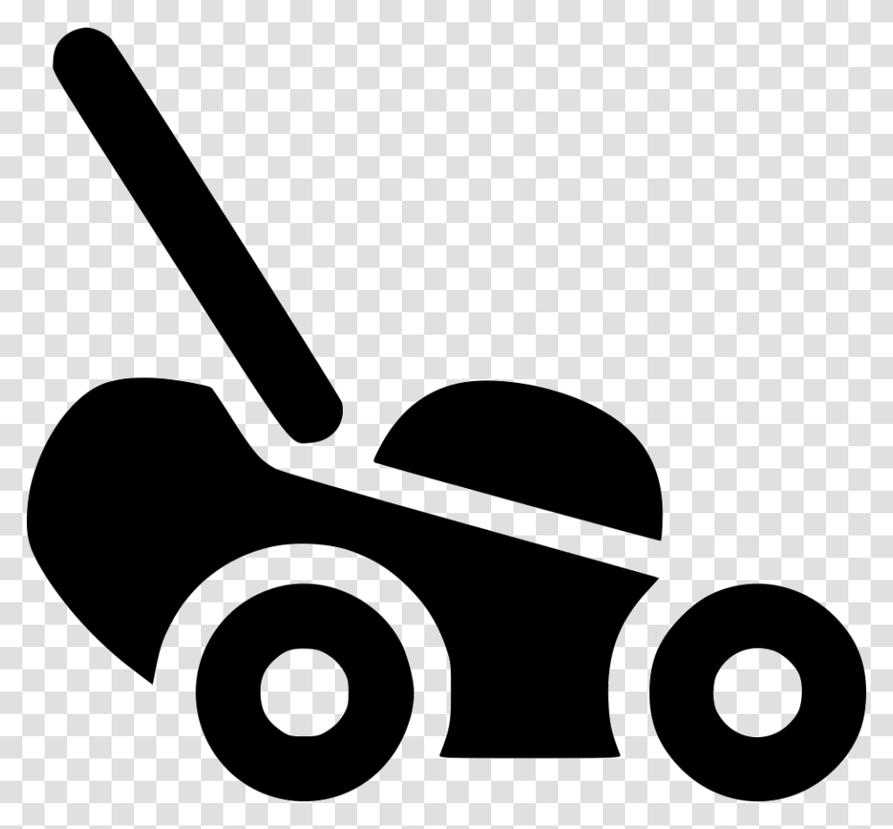 Lawn Mower Lawn Mower Icon, Tool, Hammer, Stencil Transparent Png