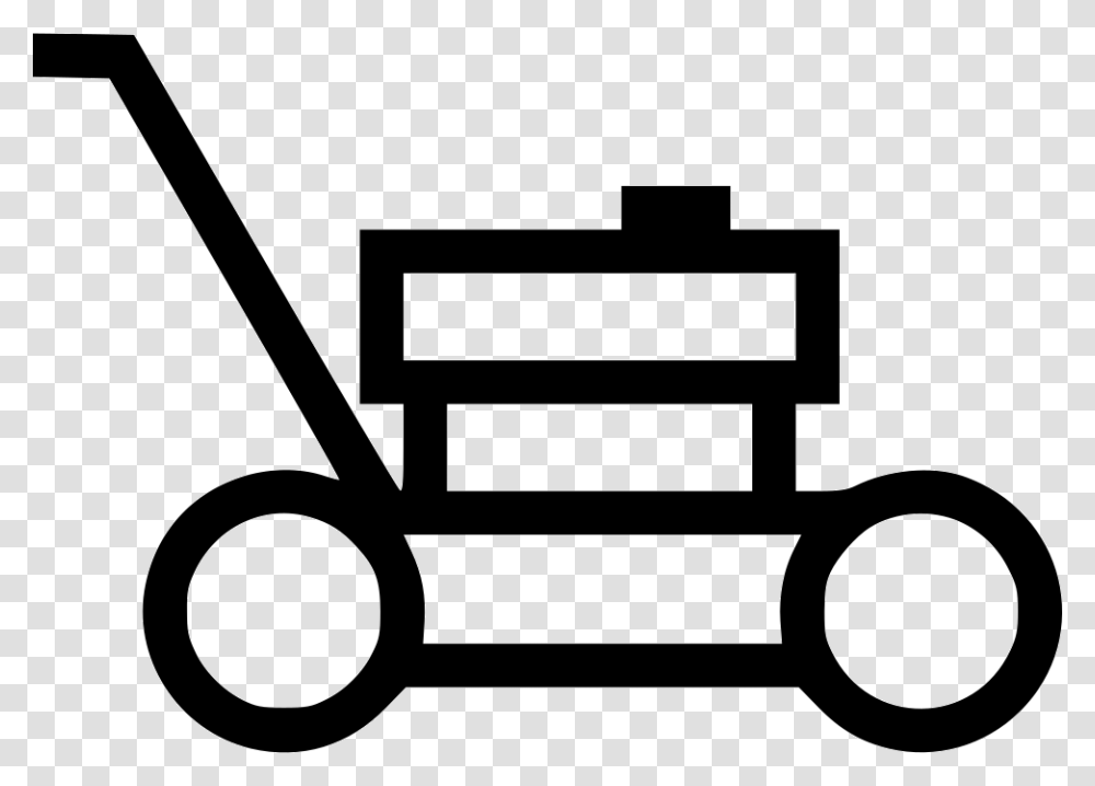 Lawn Mower Lawn Mower Icon, Vehicle, Transportation, Shovel, Tool Transparent Png