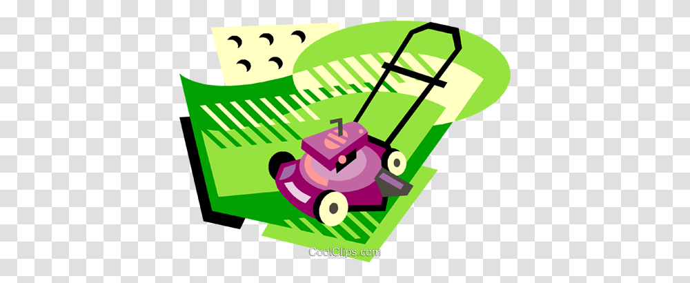 Lawn Mower Royalty Free Vector Clip Art Illustration, Tool Transparent Png