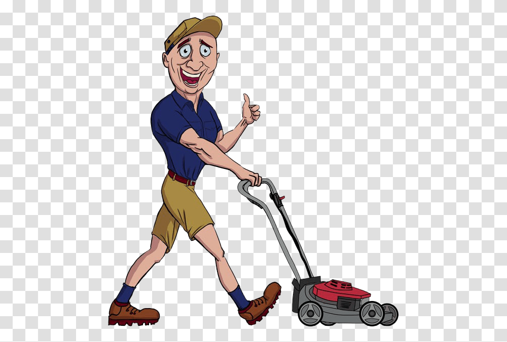Lawn Mowing, Person, Human, Lawn Mower, Tool Transparent Png