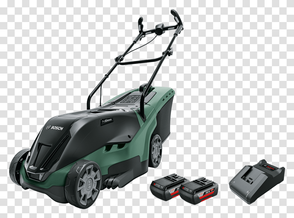 Lawnmower Bosch Rotak 36, Lawn Mower, Tool Transparent Png