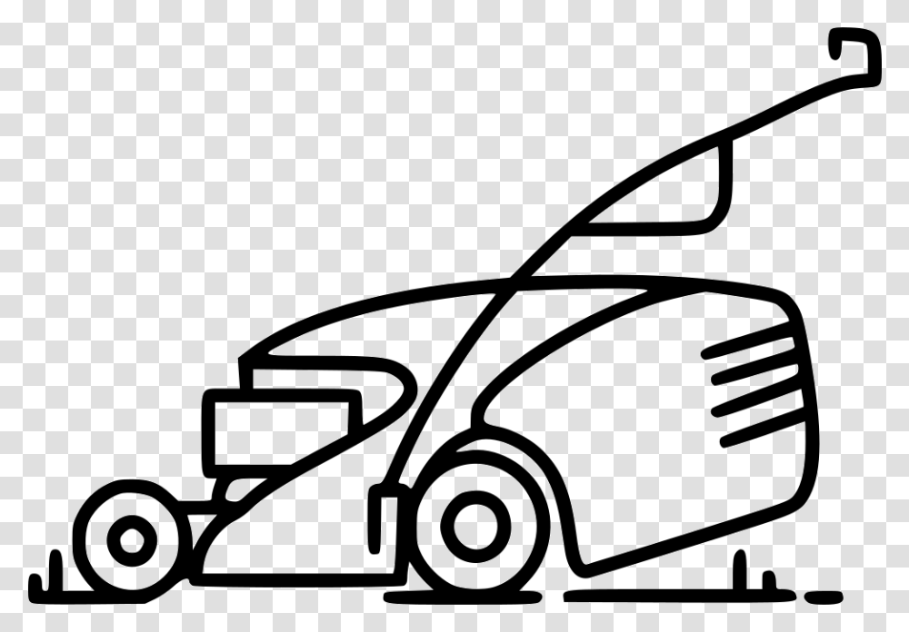 Lawnmower Icon Free Download, Lawn Mower, Vehicle, Transportation, Car Transparent Png
