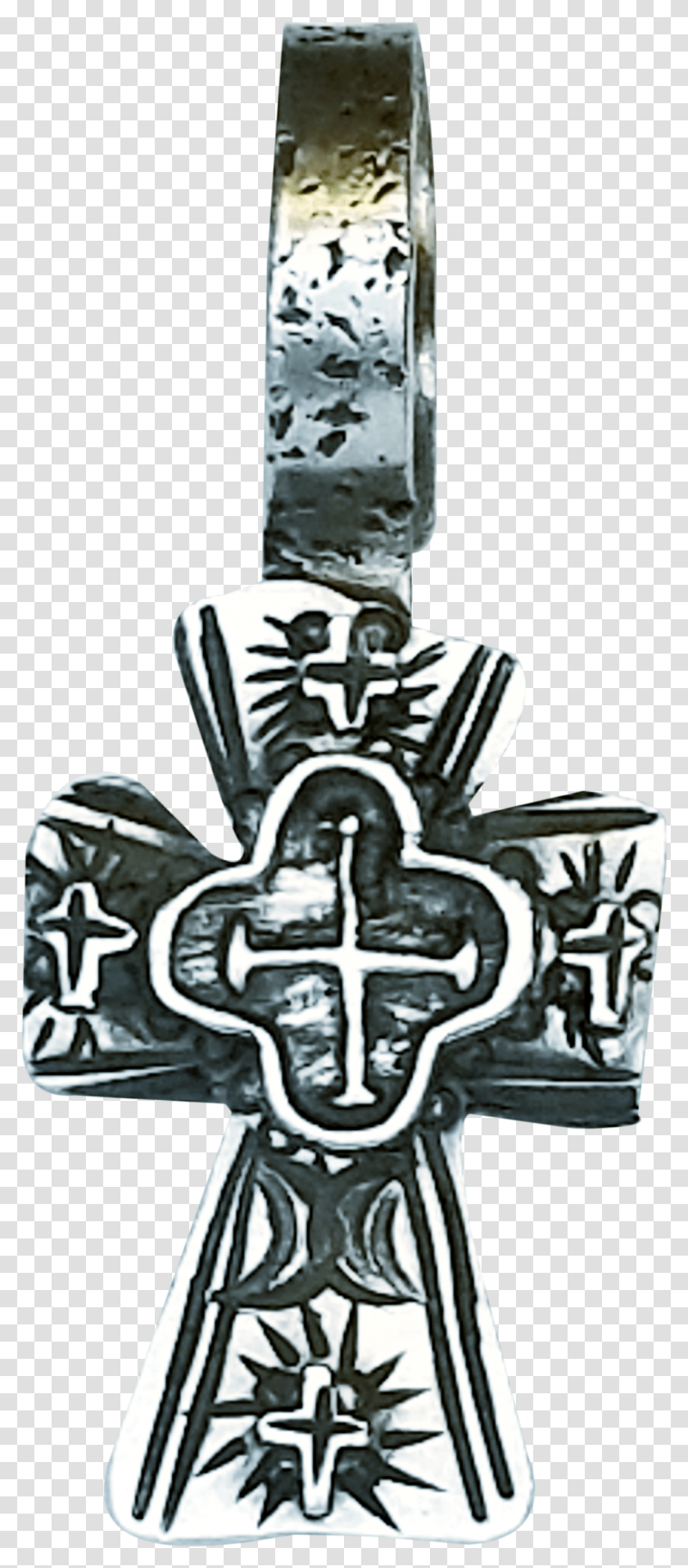 Lawrence Baca Double Cross Enhancer Cross, Emblem, Logo, Trademark Transparent Png