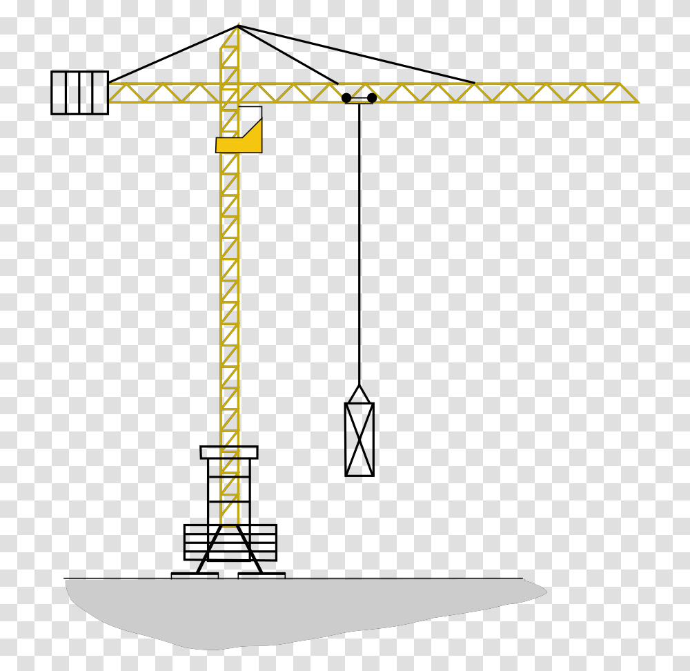 Lawrence Crane Svg Clip Arts Crane Clip Art, Plot, Diagram, Construction Crane Transparent Png