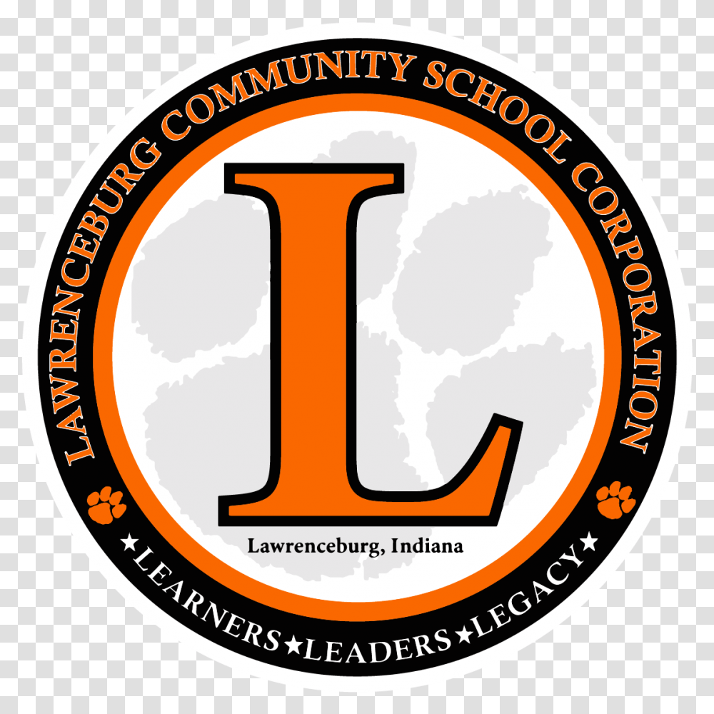 Lawrenceburg Community School Corporation Circle, Text, Alphabet, Label, Number Transparent Png