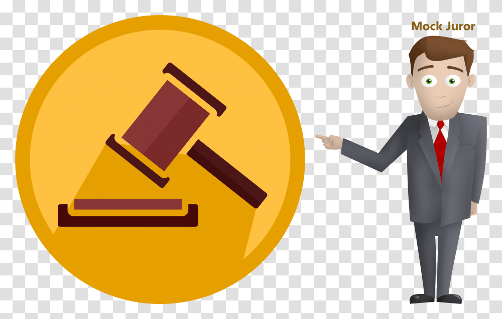 Lawyer Clipart Yellow, Person, Human Transparent Png