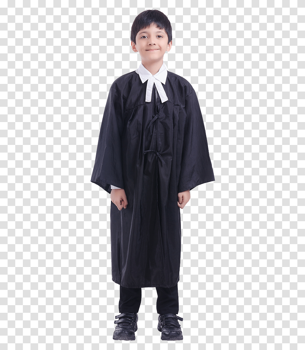 Lawyer Costume Free Desktop Background Community Helpers Lawyer, Apparel, Person, Robe Transparent Png