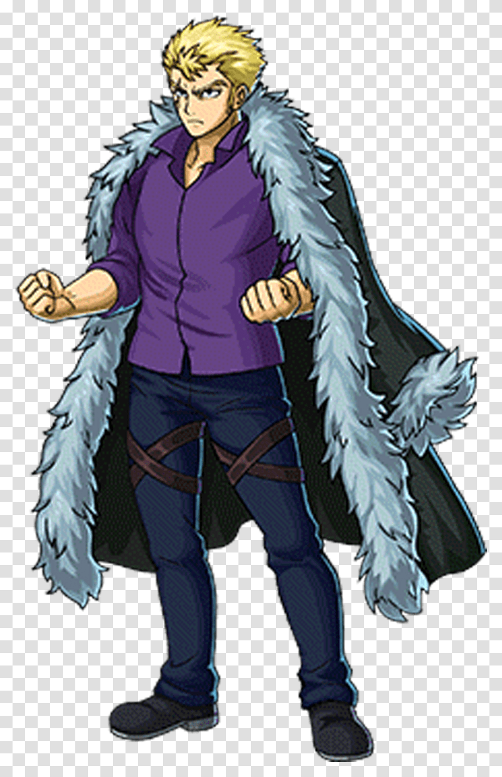 Laxus Dreyar Laxus Dreyar Render, Apparel, Scarf, Feather Boa Transparent Png