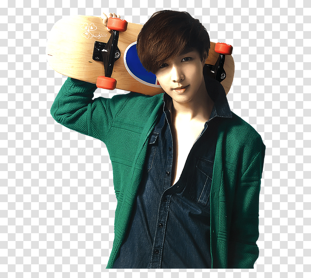 Lay Exo, Person, Sleeve, Long Sleeve Transparent Png