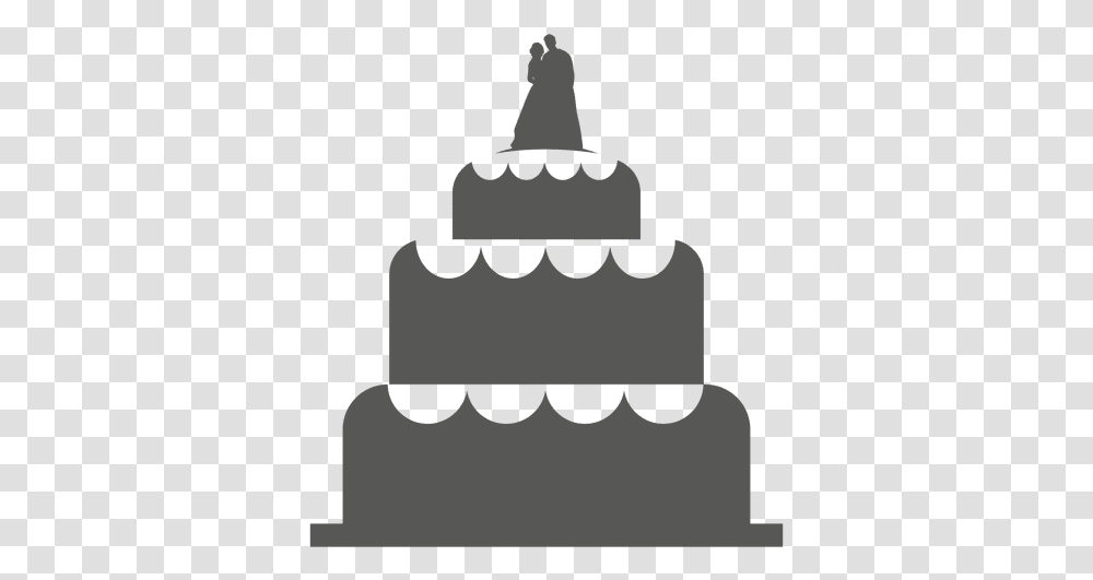 Layer Birthday Cake Beanie, Stencil, Silhouette, Symbol Transparent Png