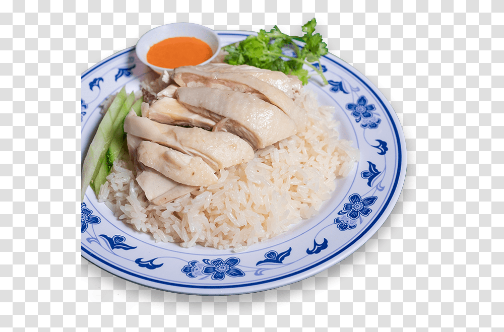 Layer Hainanese Chicken Rice, Plant, Meal, Food, Dish Transparent Png