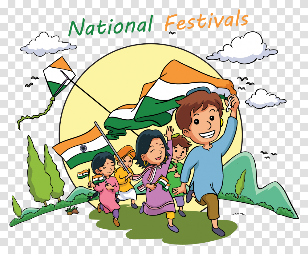 Layout Styles 3 National Festivals Of India, Person, Poster Transparent Png