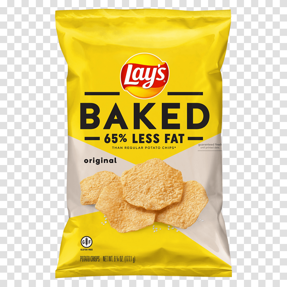 Lays Baked Original Potato Crisps Lays, Bread, Food, Cracker, Snack Transparent Png