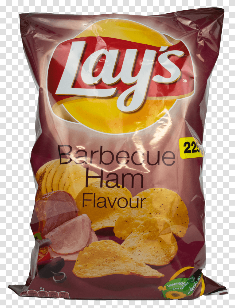 Lays Barbecue Ham Chips 200g Potato Chip, Food, Snack, Sweets, Confectionery Transparent Png