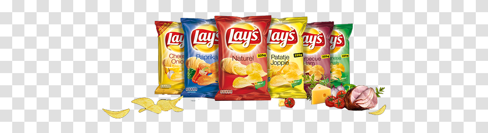 Lays Chips Logo Chips Packets, Snack, Food, Ketchup, Mayonnaise Transparent Png